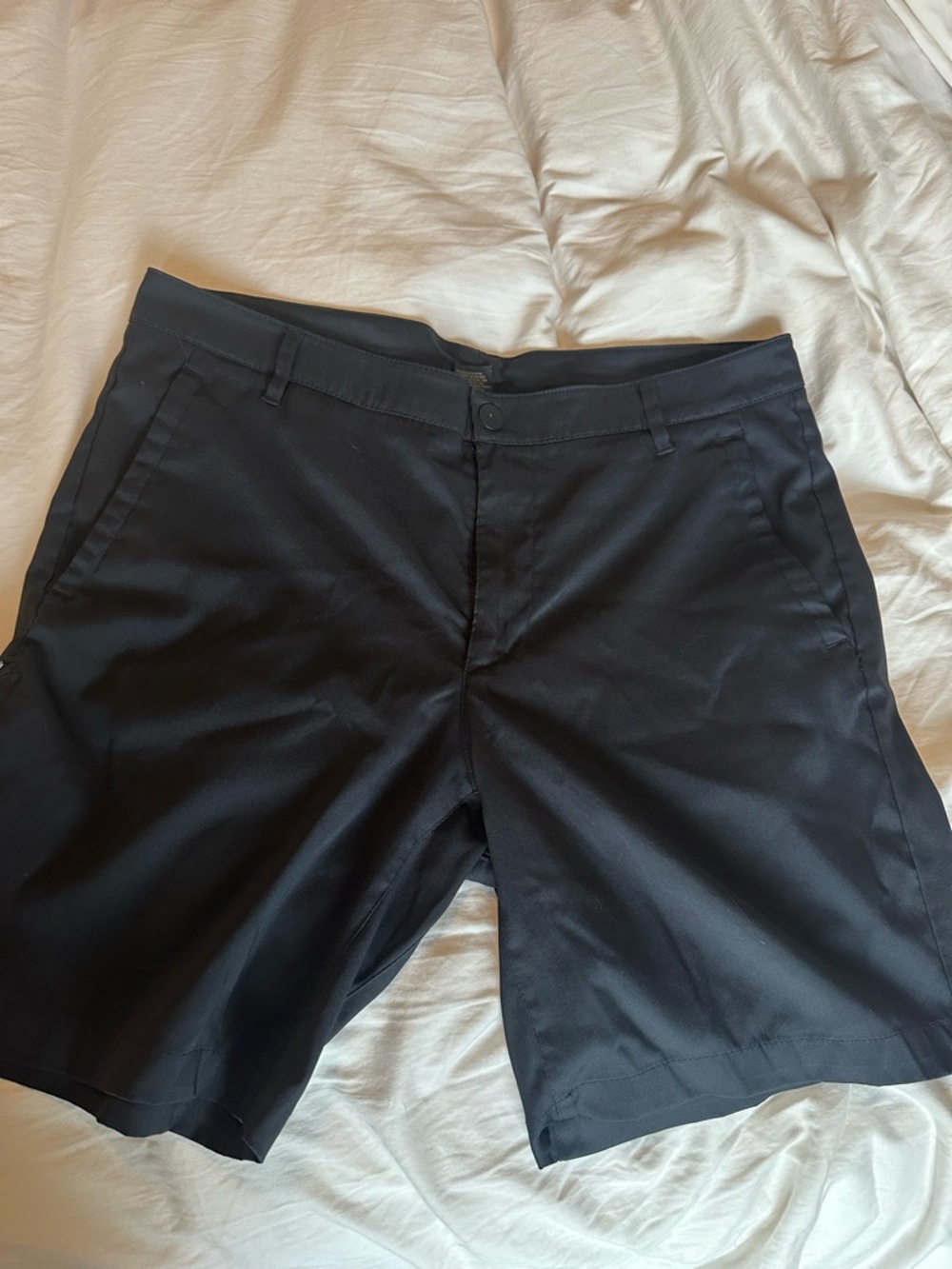 all in motion Men's Black Flat Front Shorts
